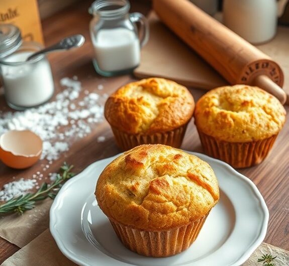 sourdough muffin baking instructions