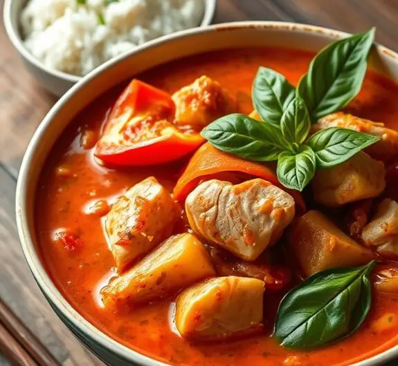 spicy coconut based curry recipe