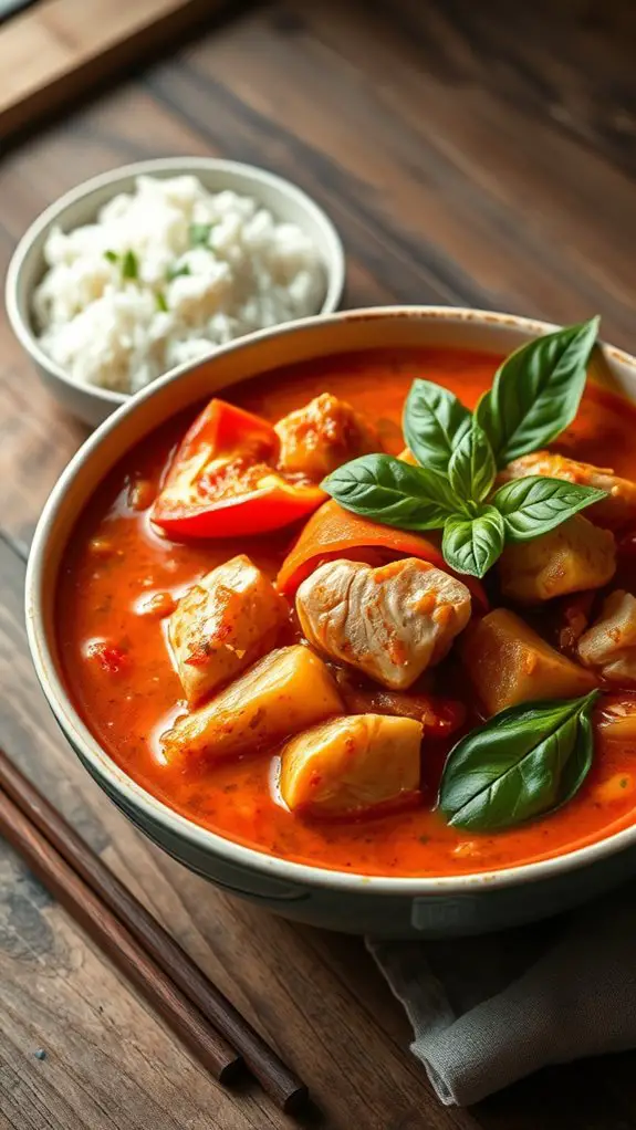 spicy coconut based curry recipe