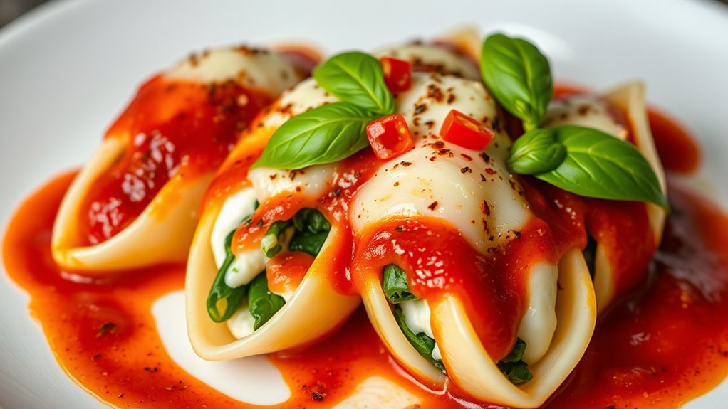 stuffed pasta shells recipe