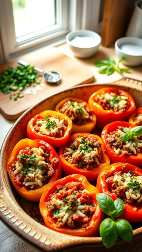 stuffed peppers with beef