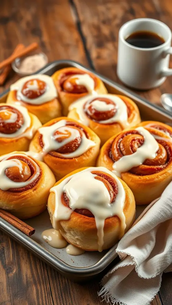 sweet hawaiian cinnamon rolls