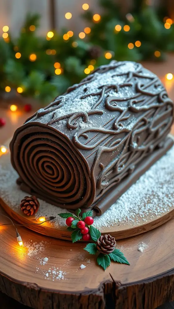 yule log cake recipe